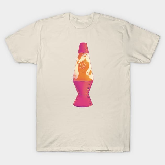 Lava Lamp Justice T-Shirt by Liberal Jane Illustration